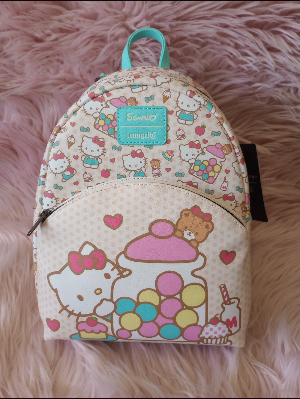 Hello Kitty Pink Mini Backpack for Kids